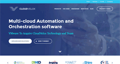 Desktop Screenshot of cloudvelox.com