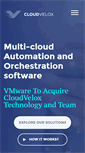 Mobile Screenshot of cloudvelox.com